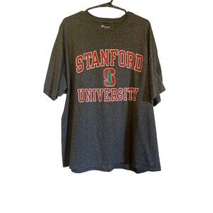 Stanford University T-Shirt by Champion Dark Gray Short Sleeve Mens XL